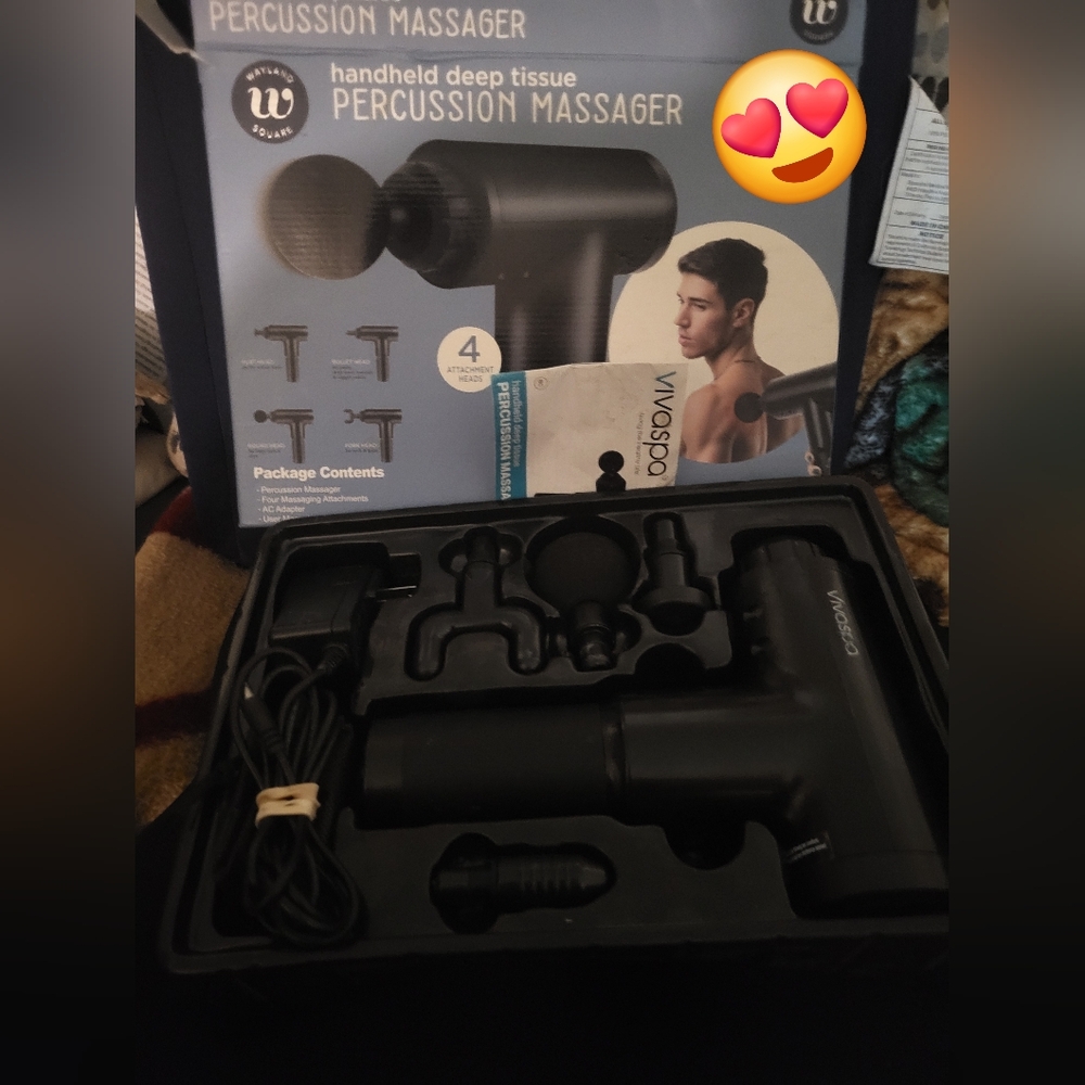 Wayland Square Handheld Deep Tissue Percussion Massager